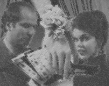 Schanke and Janette at the theater