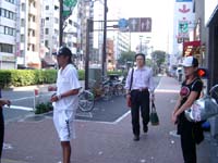 2d bikes and pedestrians designed to share sidewalk