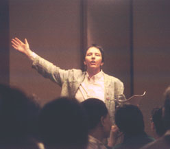 Mary
at Women and the Law Conference 1987