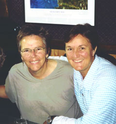 Mary
and Maureen in Monterey