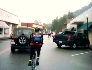 Bike Corridor though lower Marin