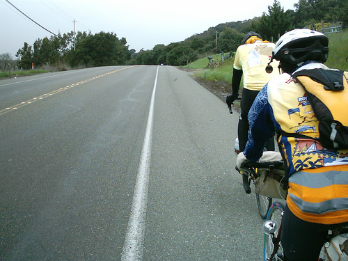 It had to end sometime. Santa Rosa Ave. before the rain