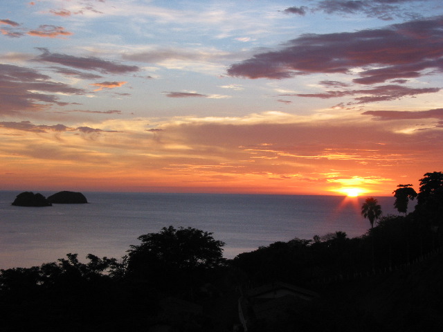 Sunset from Playa Hermosa