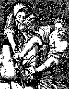 Judith beheading Holoferness