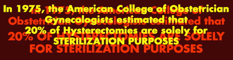 poster: hysterectomy for sterilization